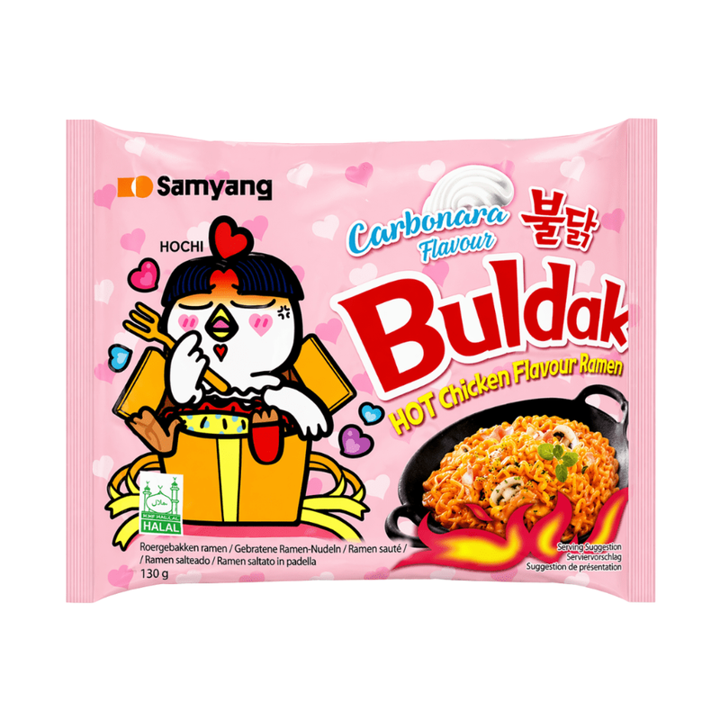 Buldak HOT Chicken Flavour Ramen Carbonara Flavour