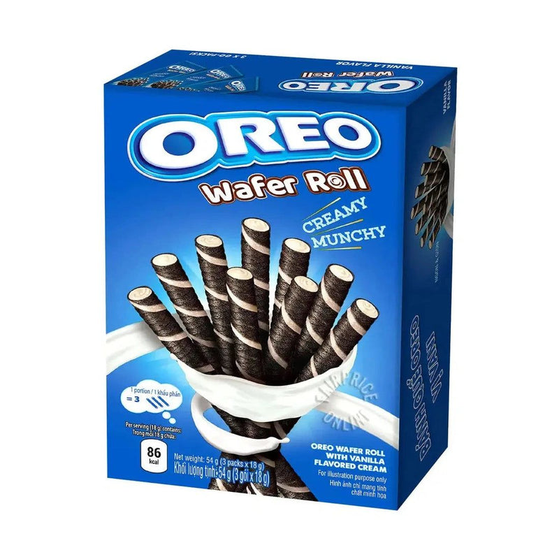 Oreo wafer roll